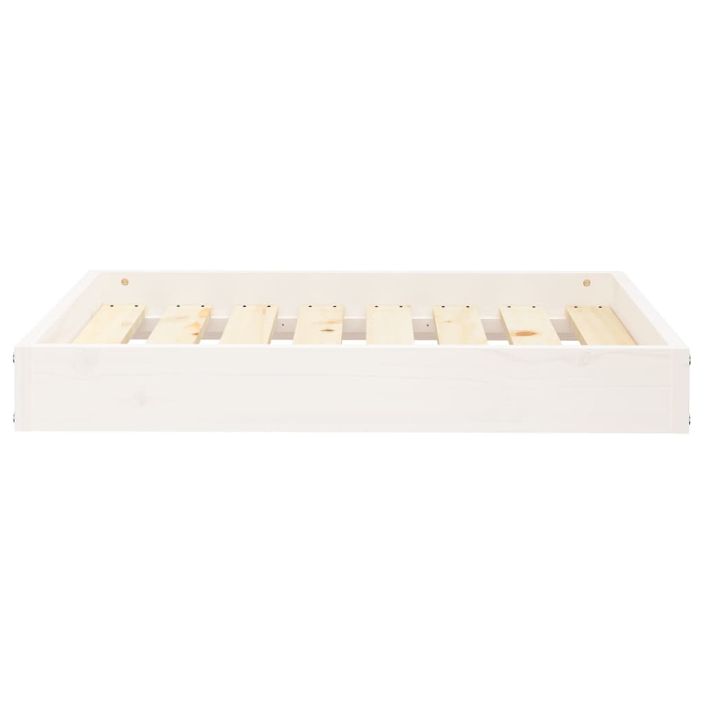 Hundebett 51,5x44x9 cm Massivholz Kiefer