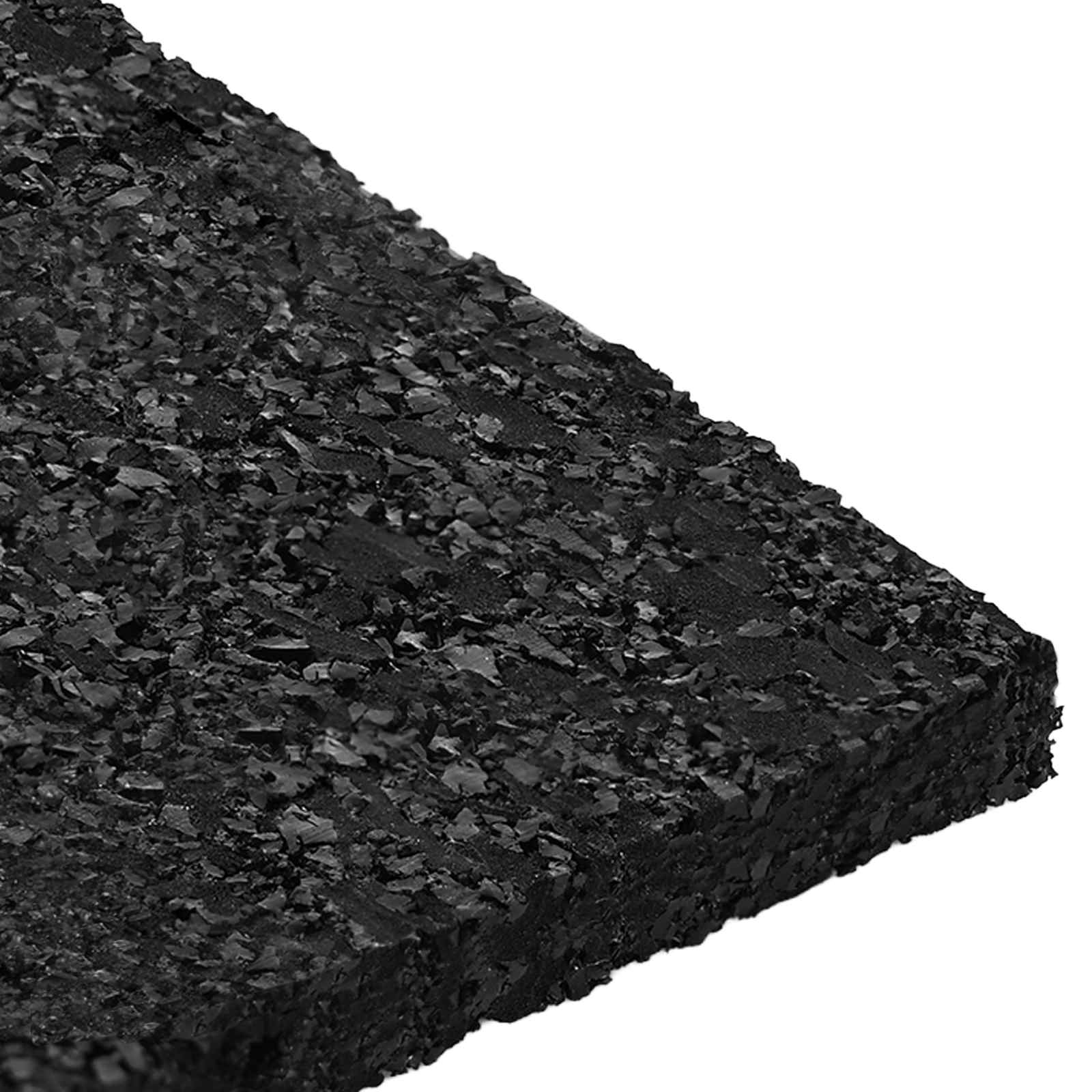 Gummigranulat-Patiopad Schwarz 6 x 9 x 0,3 cm Gummi