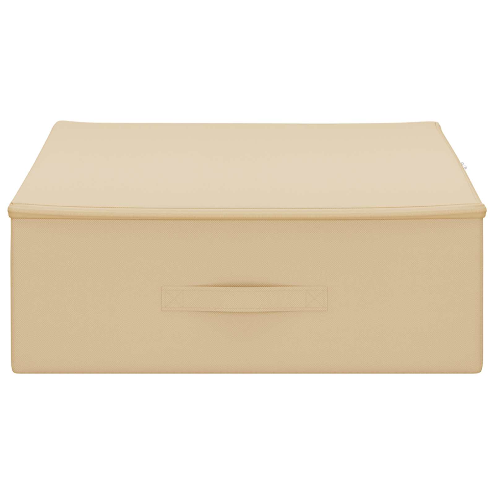Aufbewahrungsbox Stoff 50x30x25 cm Anthrazit