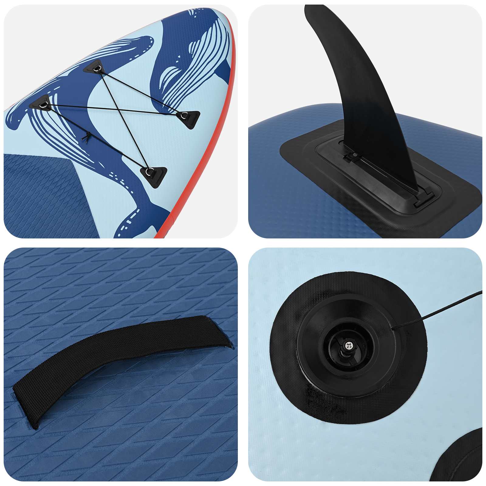 Aufblasbares Stand Up Paddle Board HYDROS 305 x 76 x 15 cm für