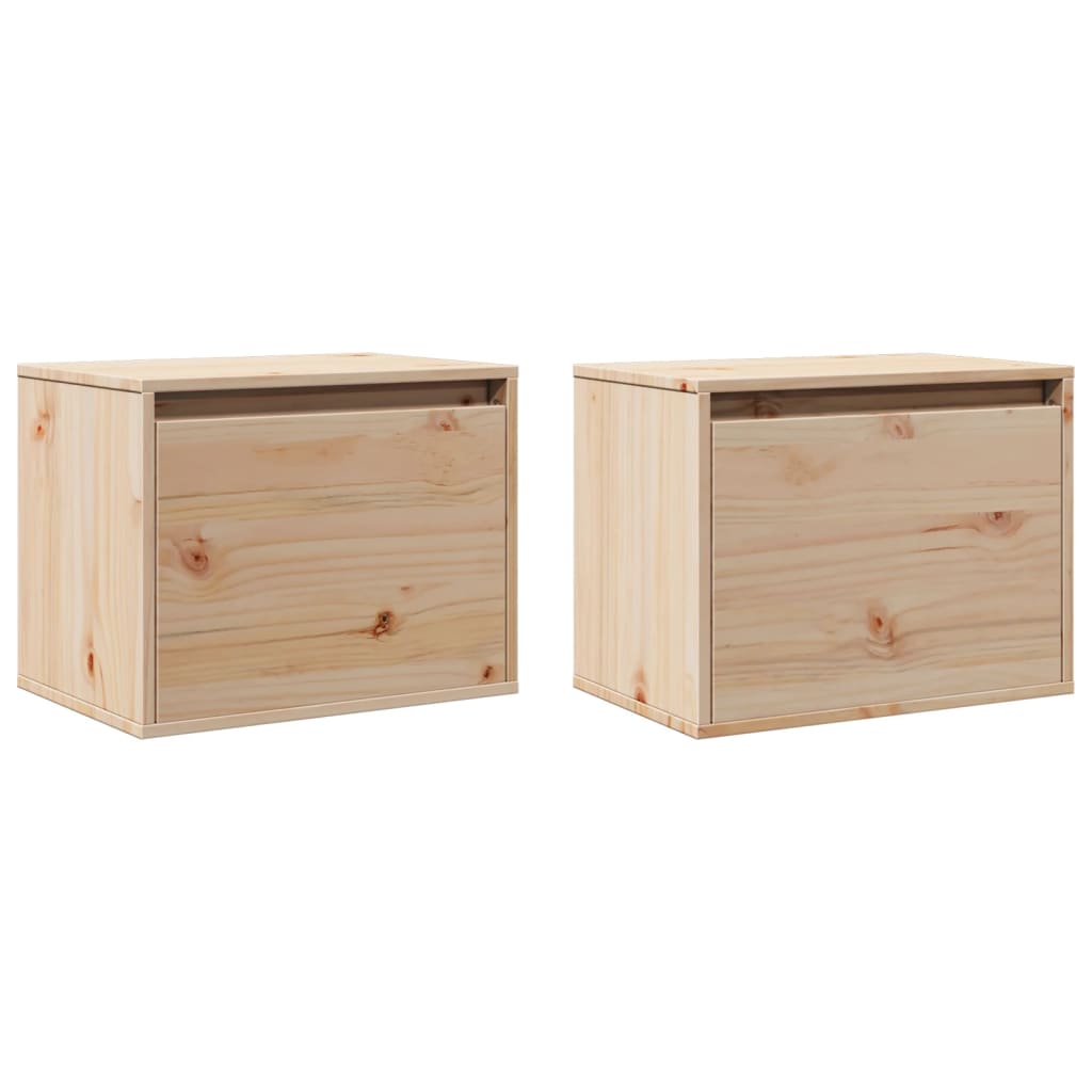 Wandschrank 45x30x35 cm Massivholz Kiefer
