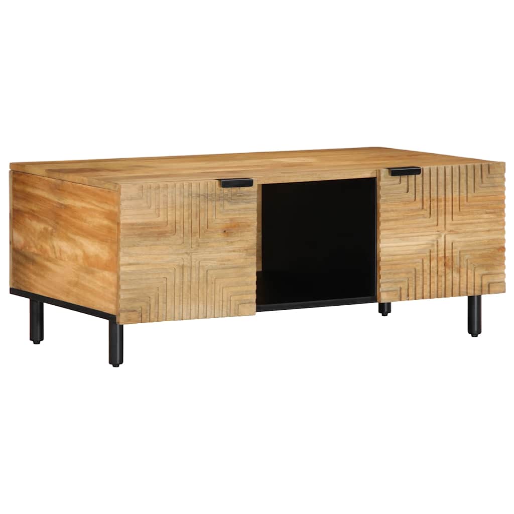 Couchtisch Braun 100 x 54 x 40 cm Massivholz Akazie