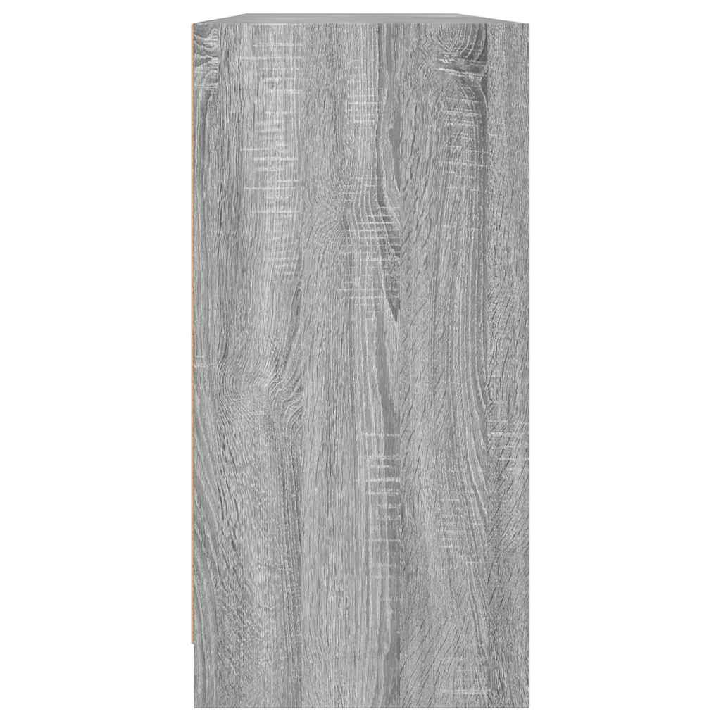 Bücherschrank mit Türen Weiß 204x37x75 cm Holzwerkstoff