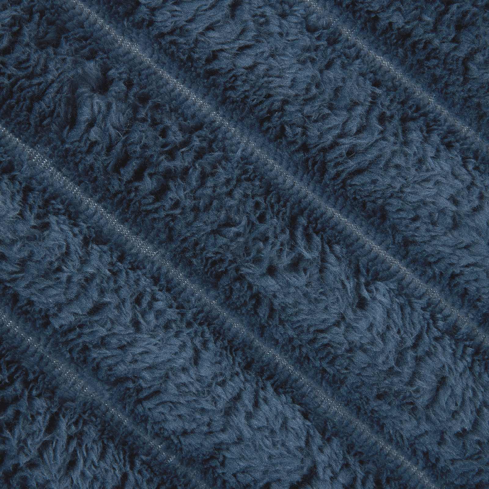 Überwurfdecke Beige 150 x 130 cm Fleece