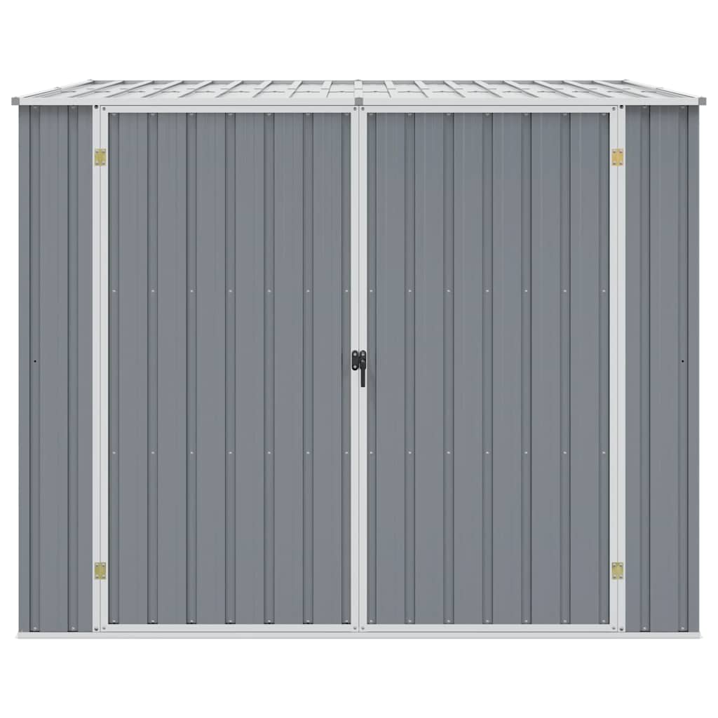 Gerätehaus Grün 195x198x159 cm Verzinkter Stahl