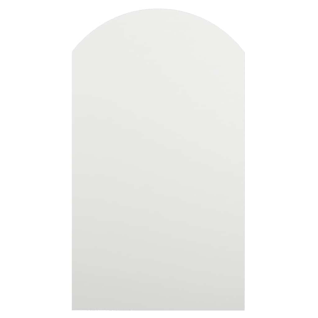 Spiegel mit LED-Leuchten 60x30 cm Glas Oval
