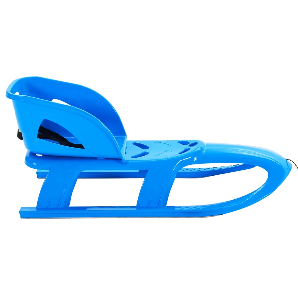 Schlitten für Kinder Blau 102,5x40x23 cm Polypropylen