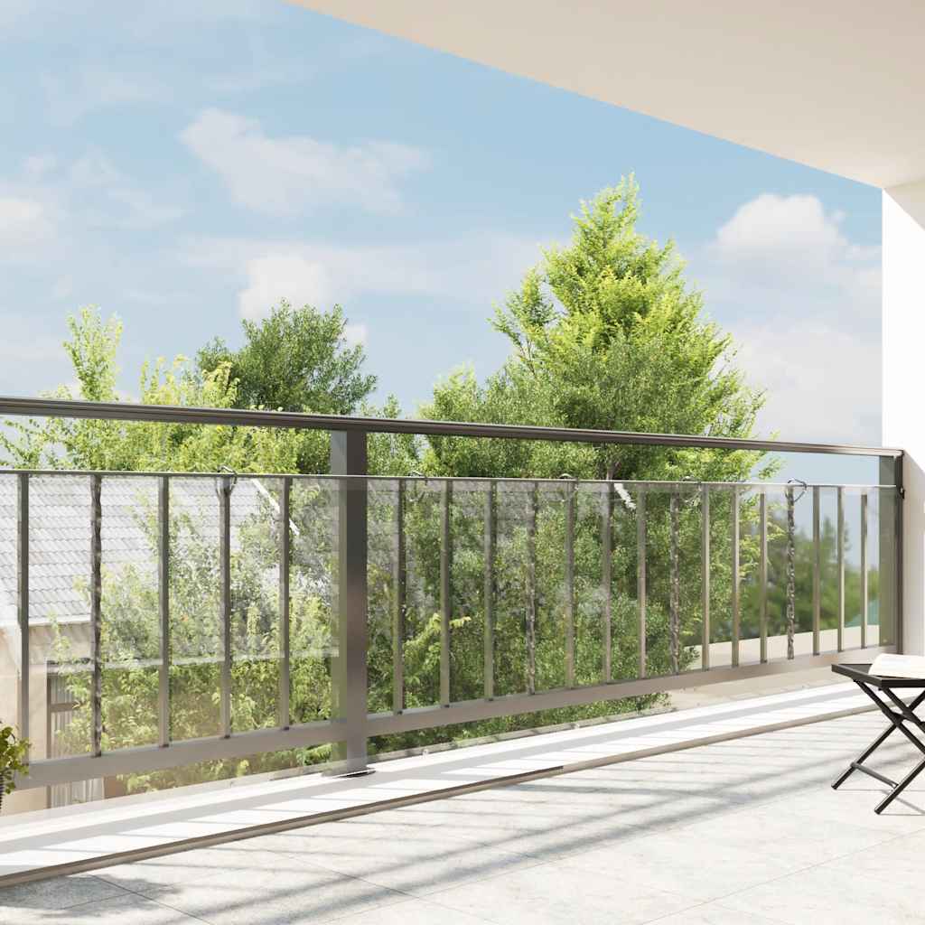Transparente Plane mit Ösen 1x2 m PVC