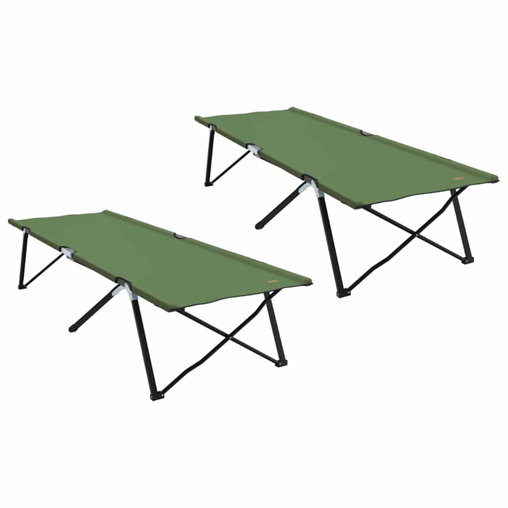 Klapp Schlafbett fürs Camping Blau 206 x 76 x 74 cm