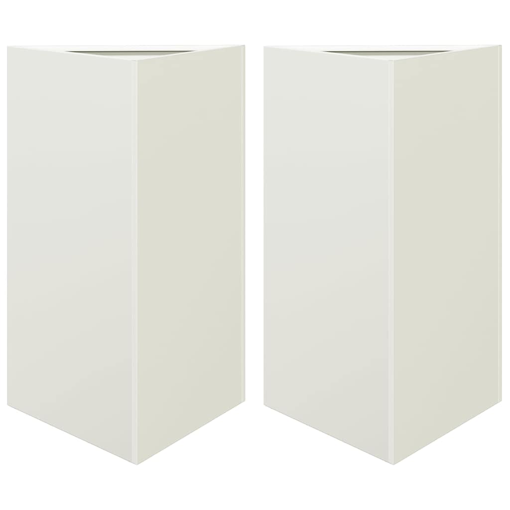 Pflanzkübel 30x26x75 cm Cortenstahl