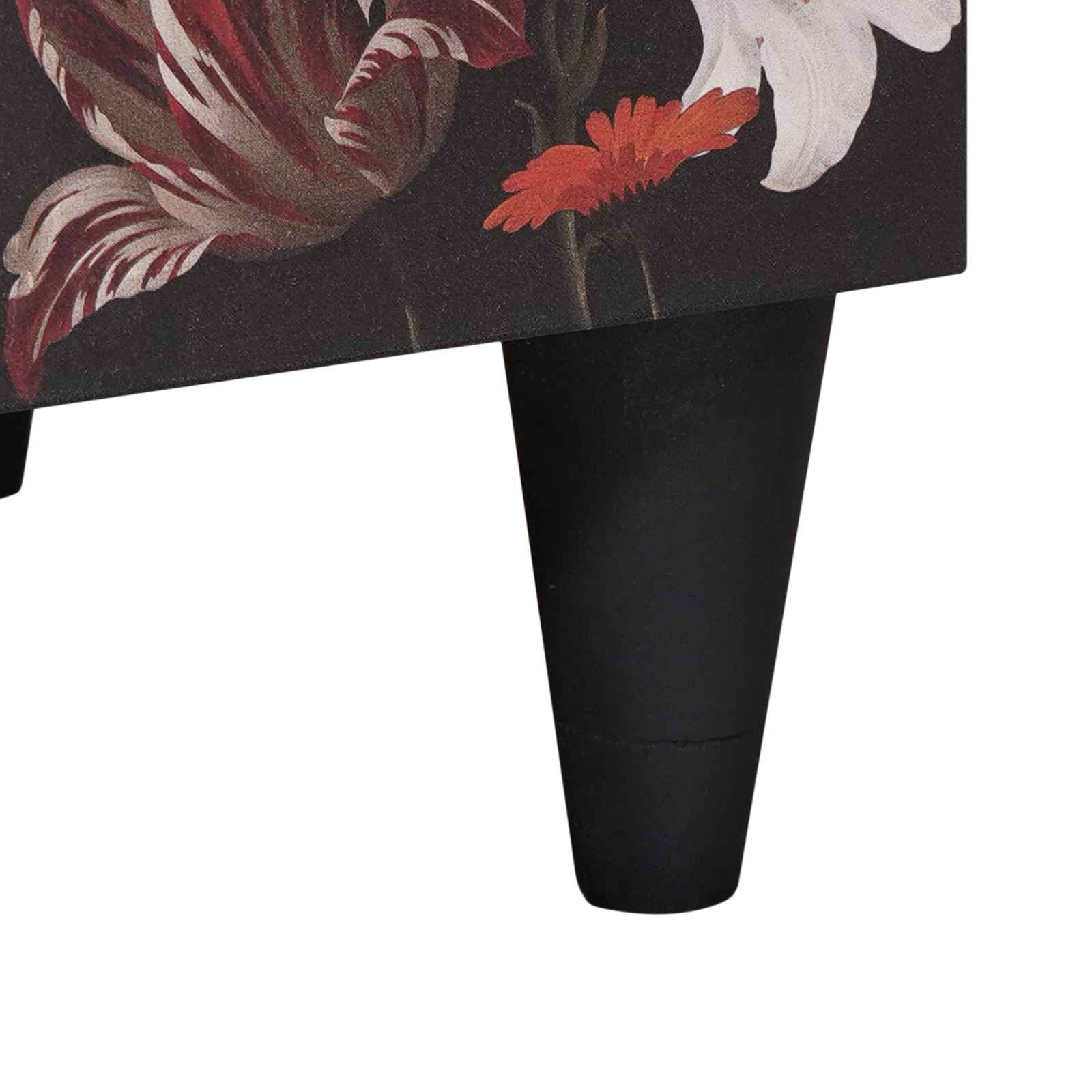 Nachttisch Braun 40 x 33,5 x 46 cm Massivholz Mango
