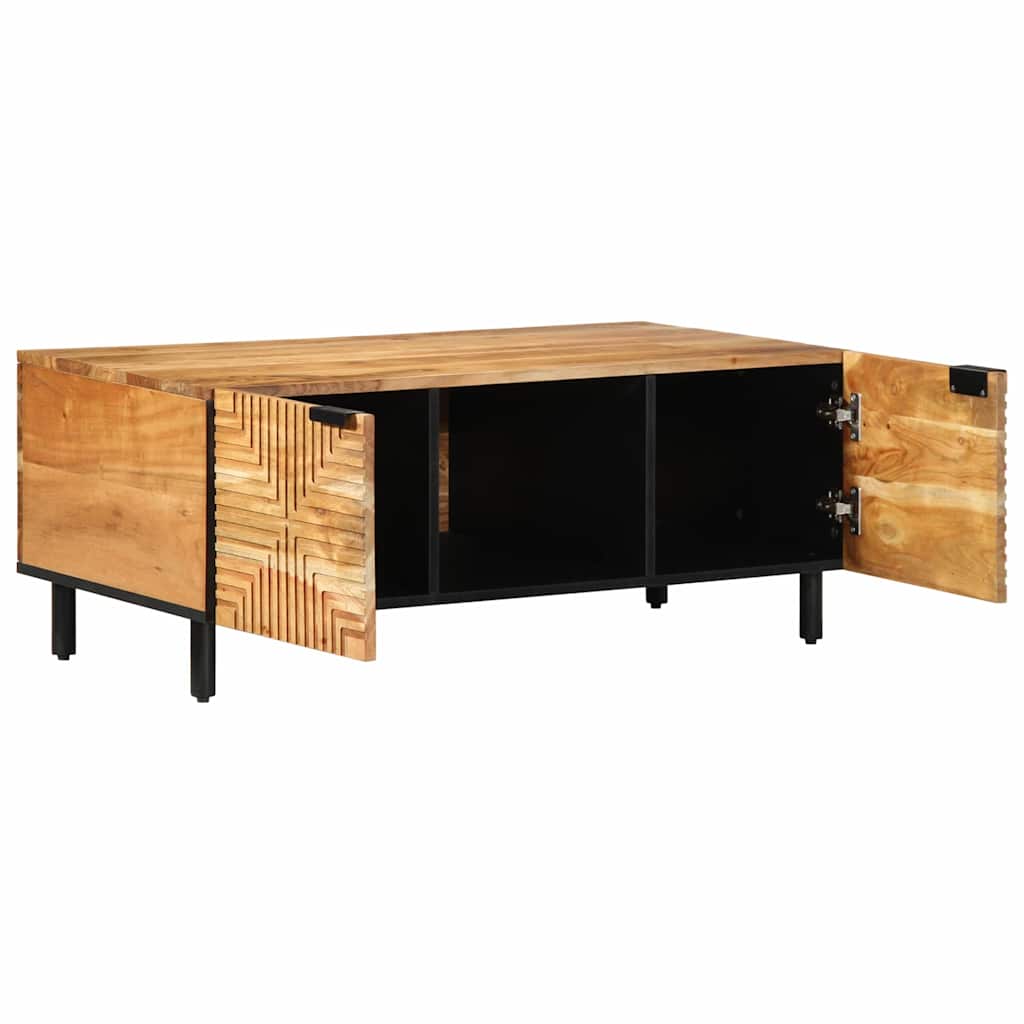 Couchtisch Braun 100 x 54 x 40 cm Massivholz Akazie