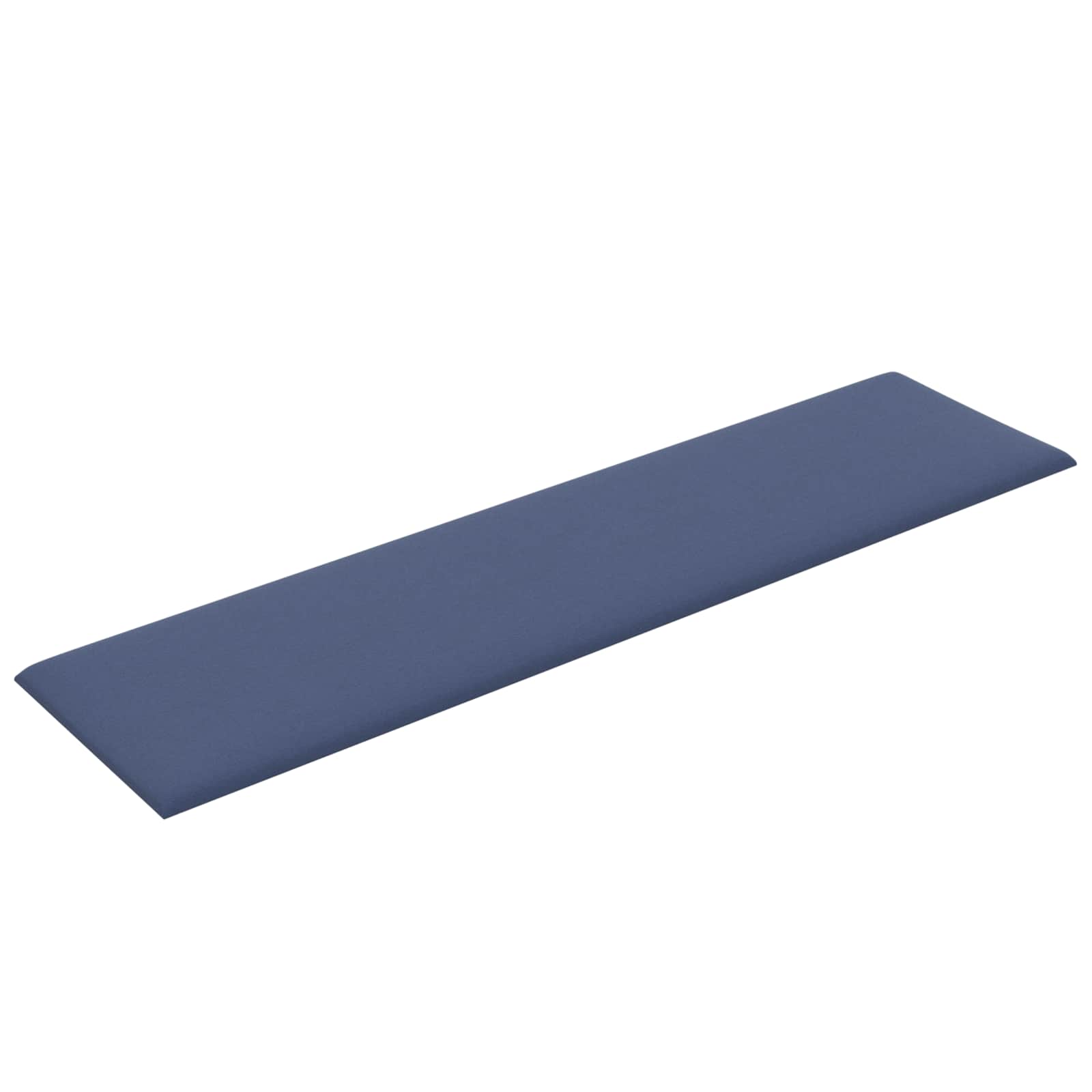 Wandkopfteilen 12 pcs 30 x 15 cm Creme Stoff