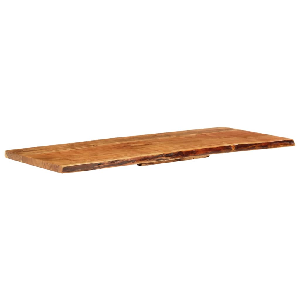Badezimmer-Waschtischplatte Massivholz Akazie 100x52x2,5 cm