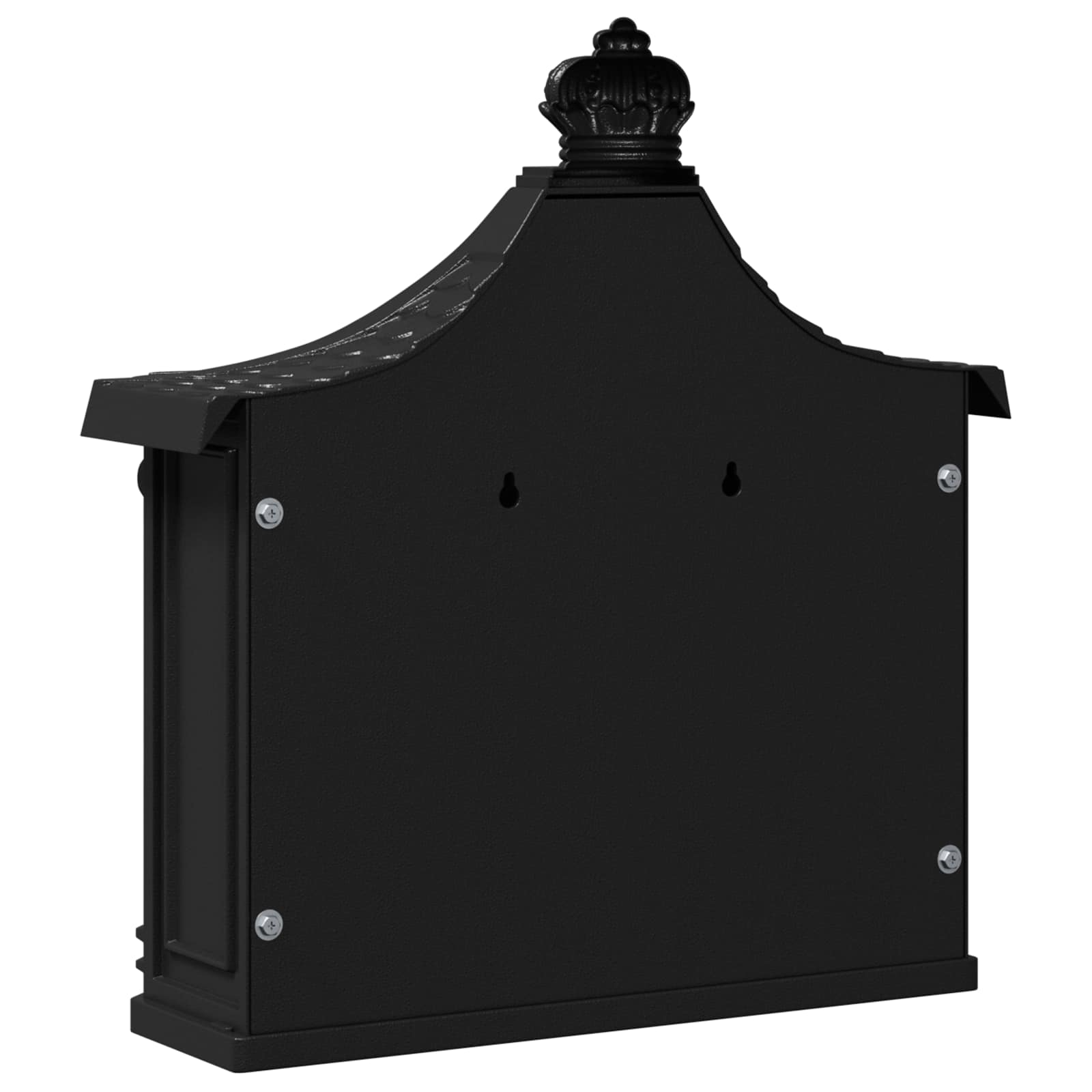 Wandmontierter Briefkasten Grün 40,5 x 16 x 45 cm Gussaluminium