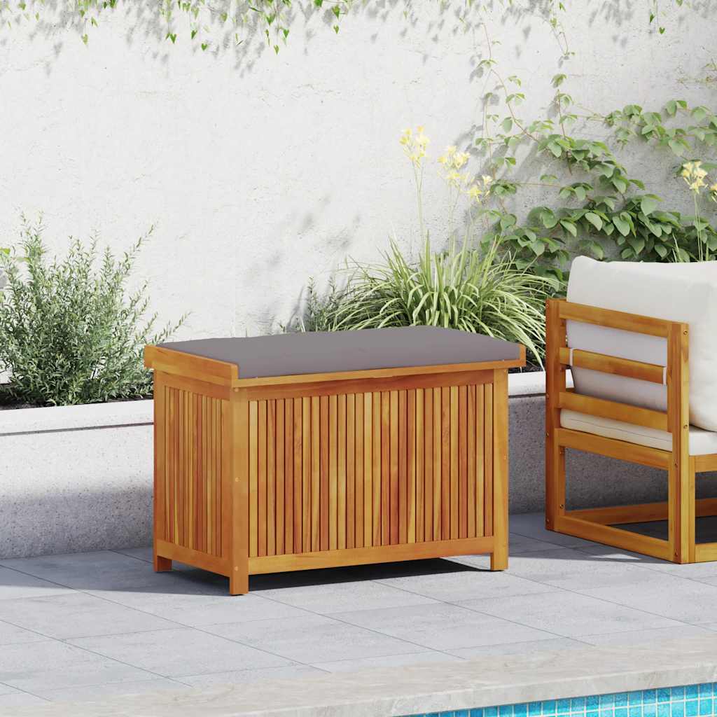 Outdoor-Kissenbox 60x50x61 cm Massivholz Akazie