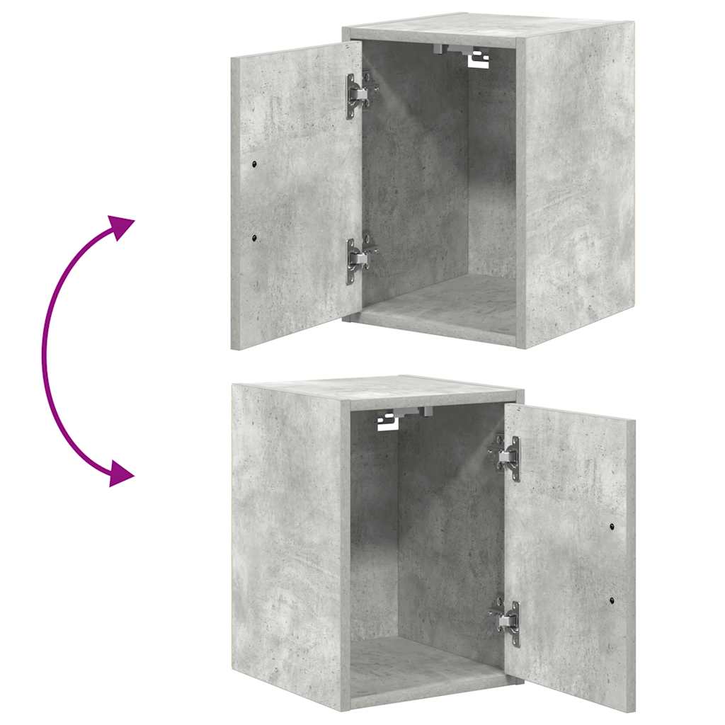 Garagenschränke 2 Stk. Schwarz Holzwerkstoff