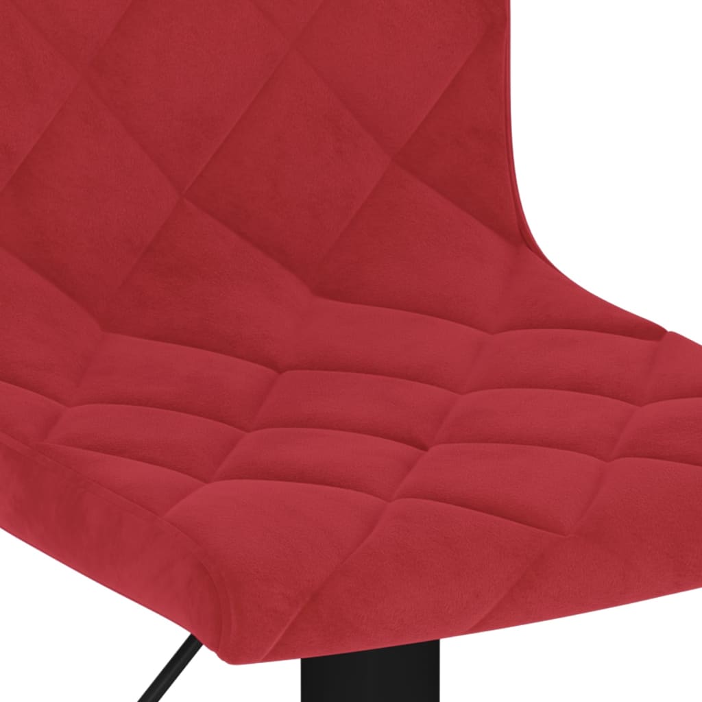 Barhocker 2 Stk. Creme Samt