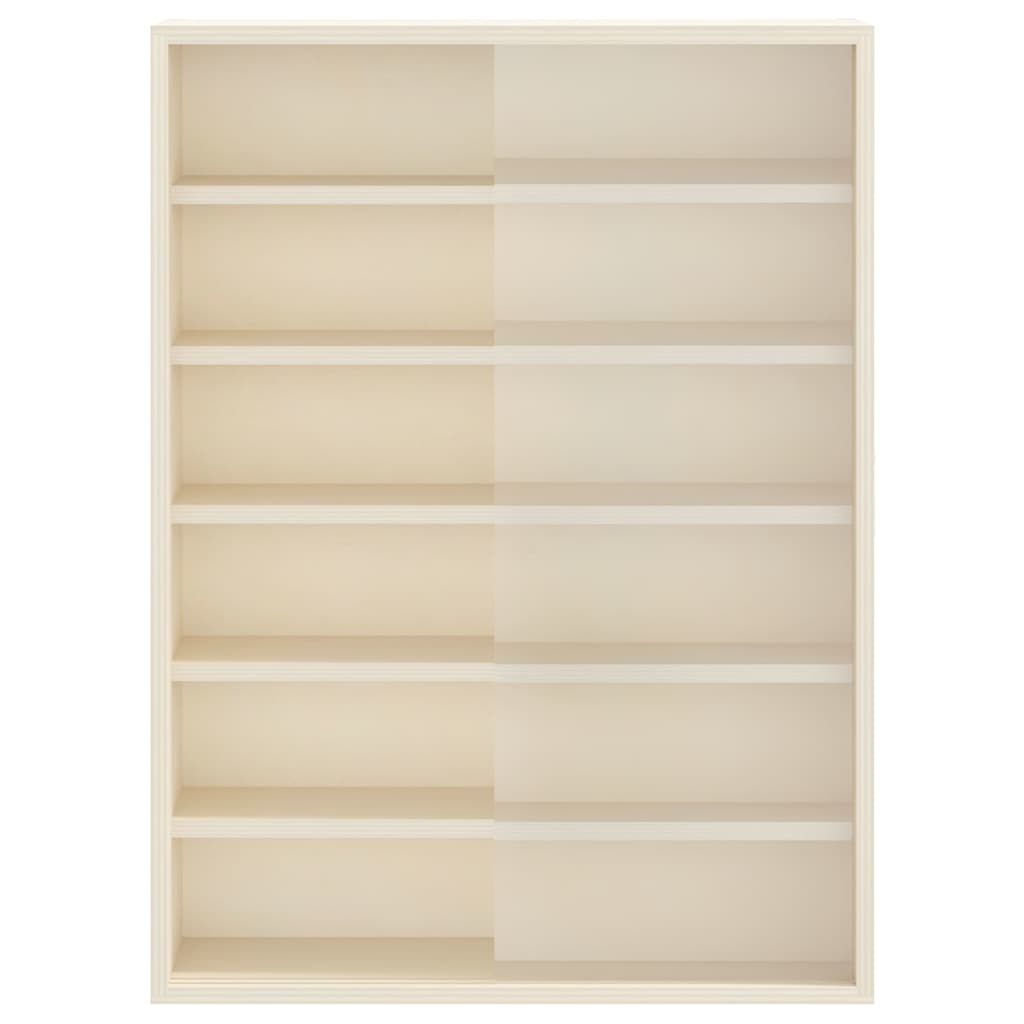 Sammlervitrine aus Holz mit Türen 40x8,5x37 cm
