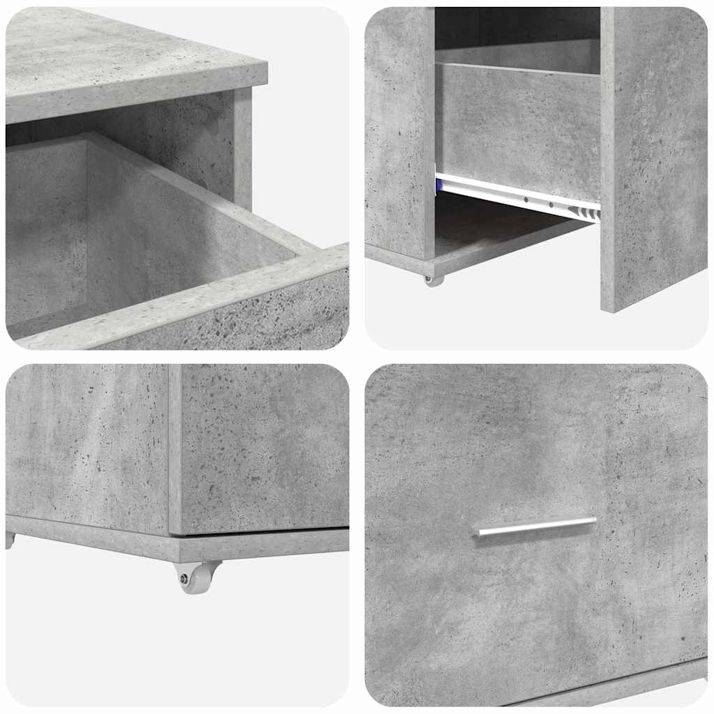 Schreibtisch mit Regal Weiß 131,5 x 50 x 106,5 cm Holzwerkstoff
