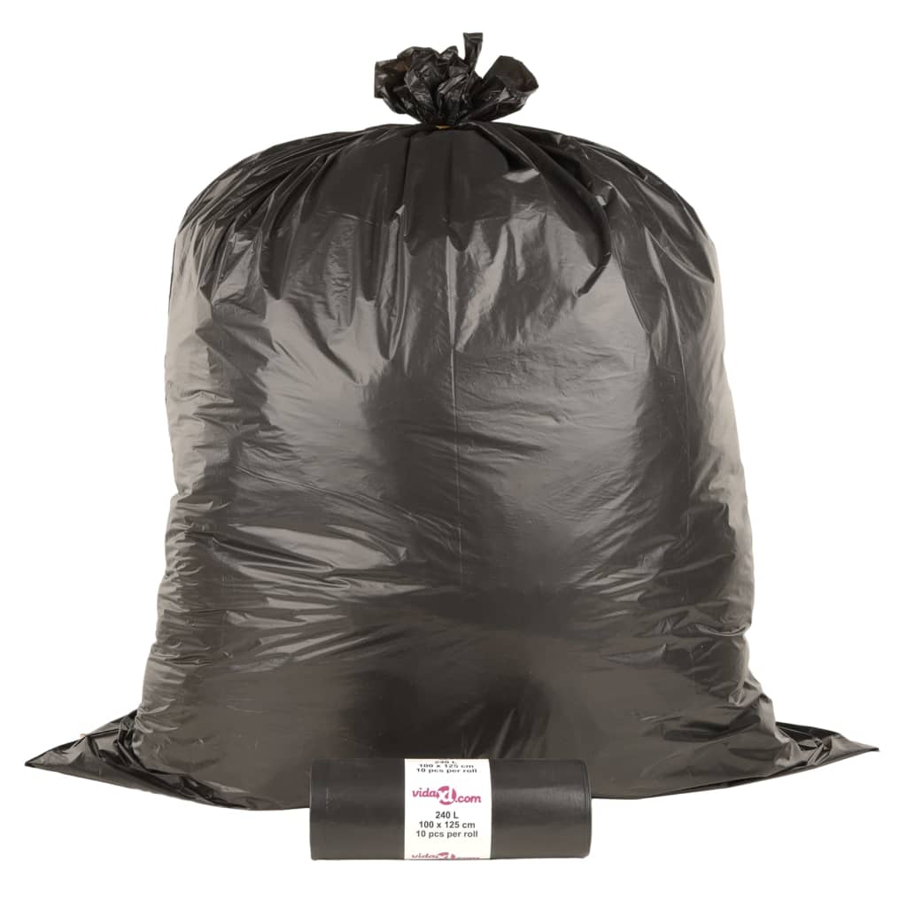 Müllsäcke 250 Stk. Schwarz 35 L
