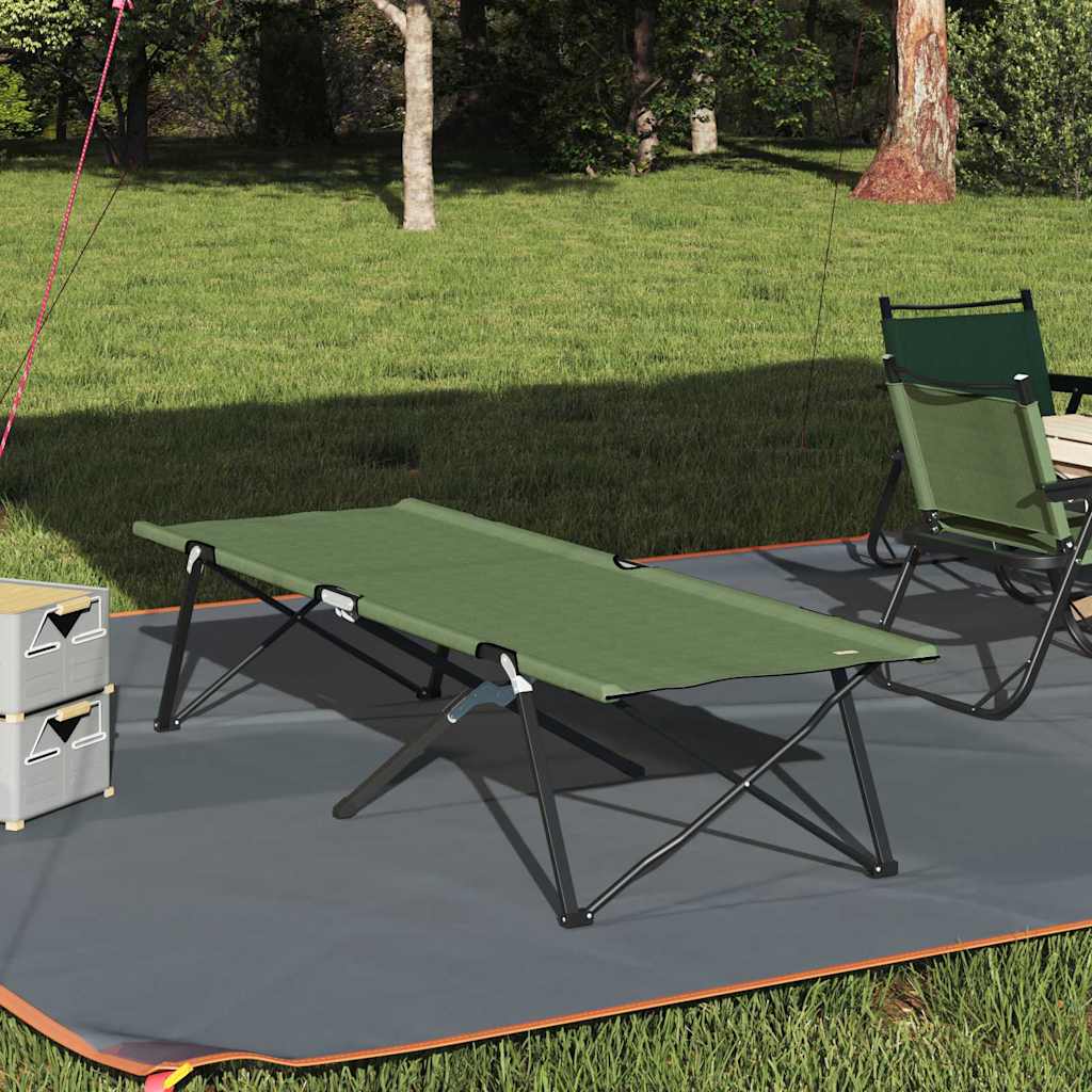 Klapp Schlafbett fürs Camping Blau 206 x 76 x 74 cm