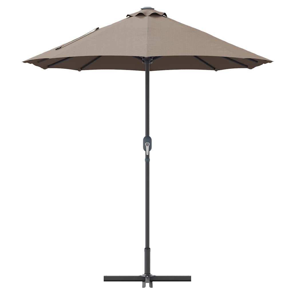 Garten-Sonnenschirm Sand 370 x 197 x 239 cm