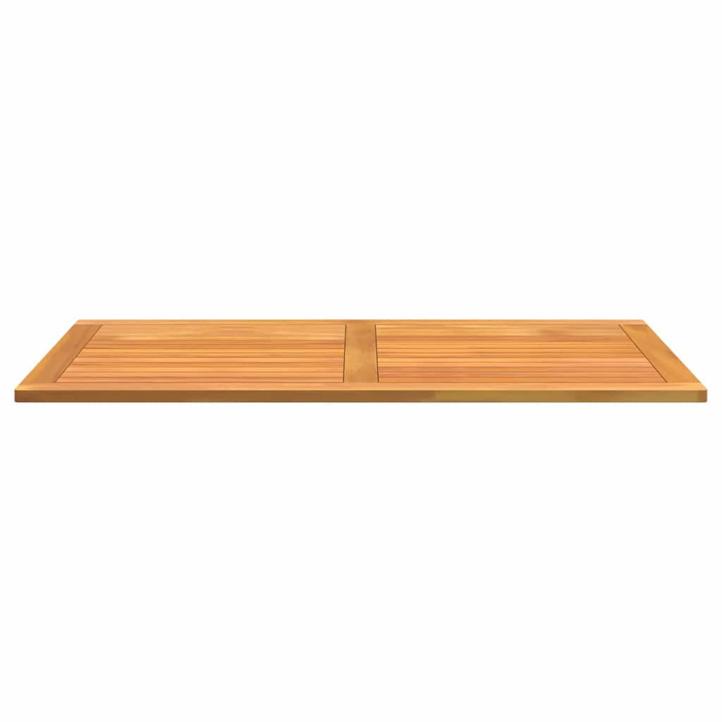 Tischplatte Öl-Natur 80 x 40 x 2 cm Massivholz Akazie