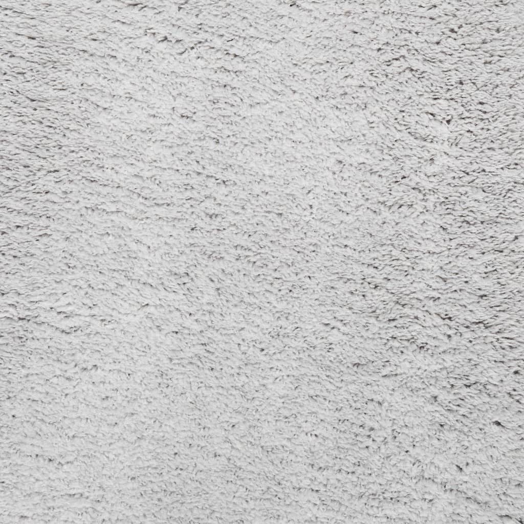 Teppich HUARTE Kurzflor Weich und Waschbar Anthrazit 60x110 cm
