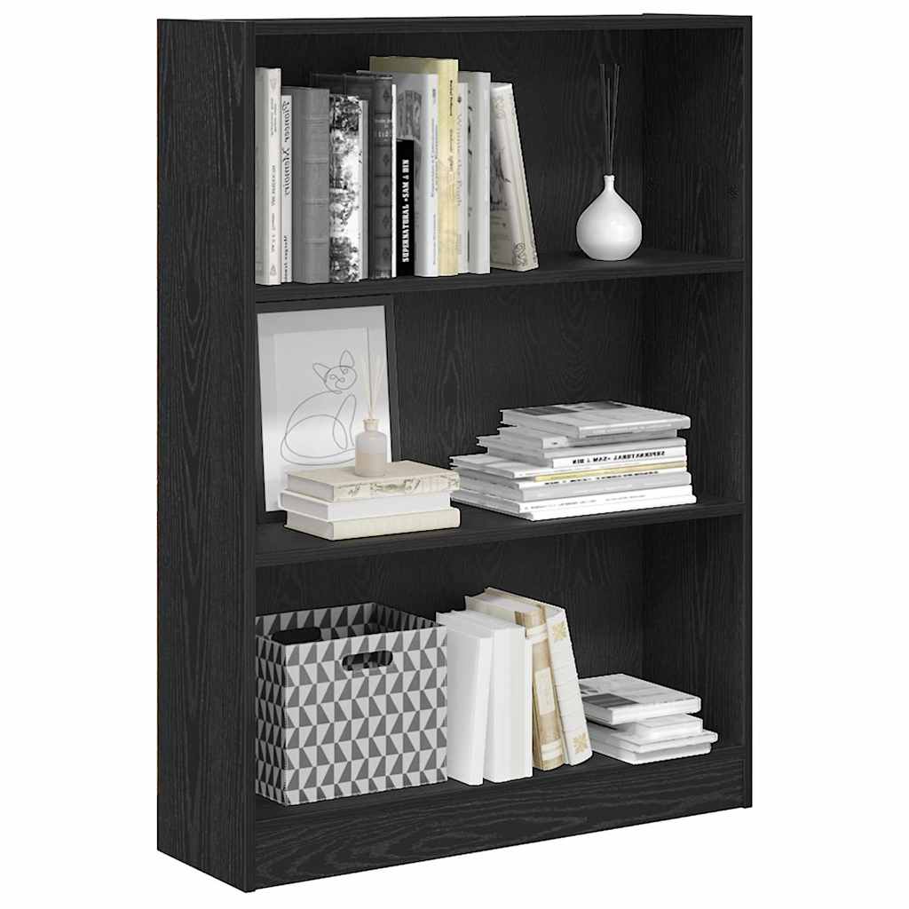 Bücherregal Weiß 40x24x75 cm Holzwerkstoff