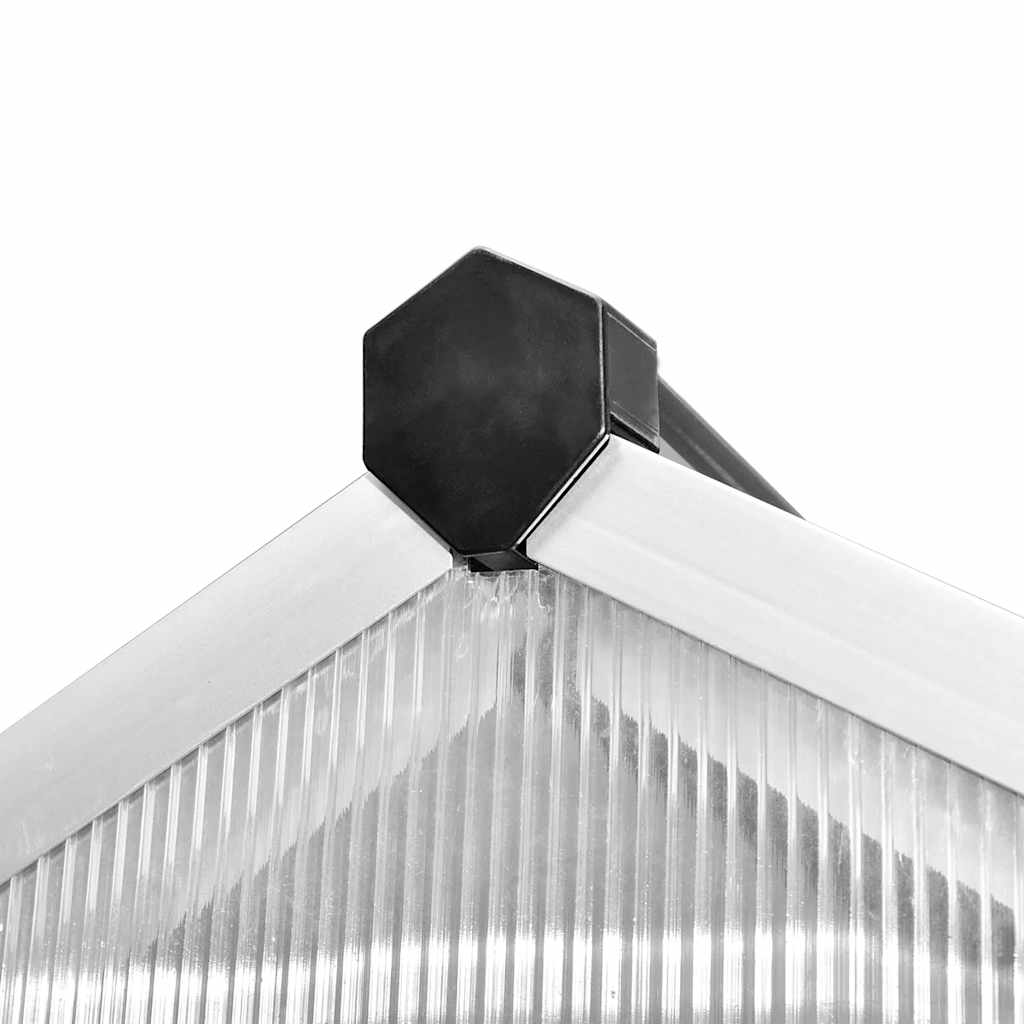 Gewächshaus Aluminium 302x190x195 cm 11,19 m³