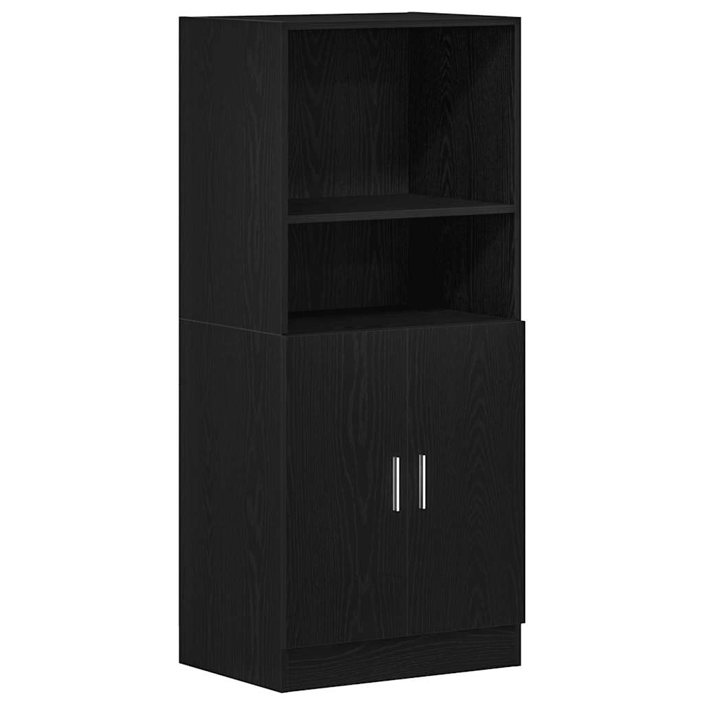 3-tlg. Küchenschrank-Set Weiß Holzwerkstoff