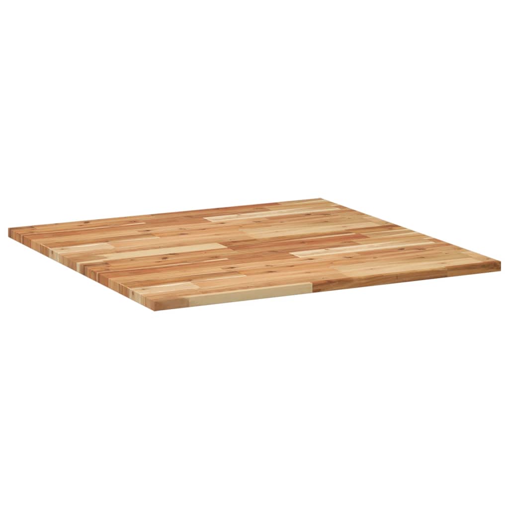 Tischplatte Rund Ø40x2 cm Massivholz Akazie