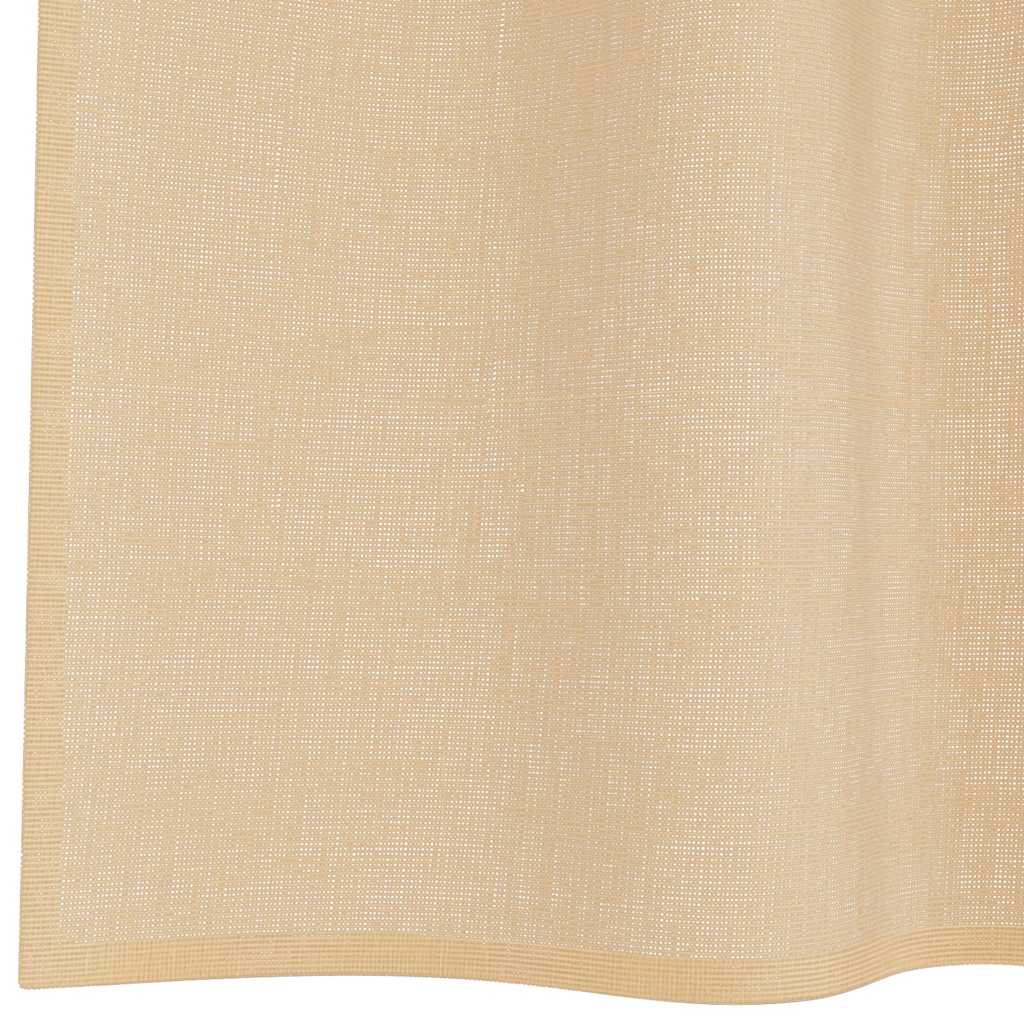 Voile Vorhänge mit Ösen 2 Stk. Apfelgrün 140x140 cm
