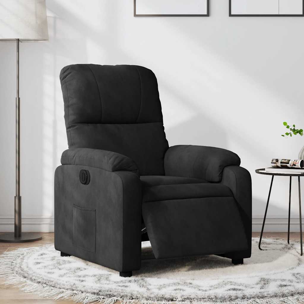 Relaxsessel Elektrisch Braun Mikrofasergewebe