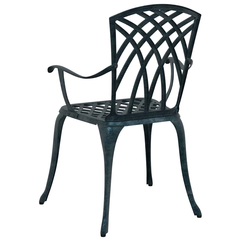 Gartenstuhl 2 pcs Bronze 53 x 51 x 88,5 cm Aluminium