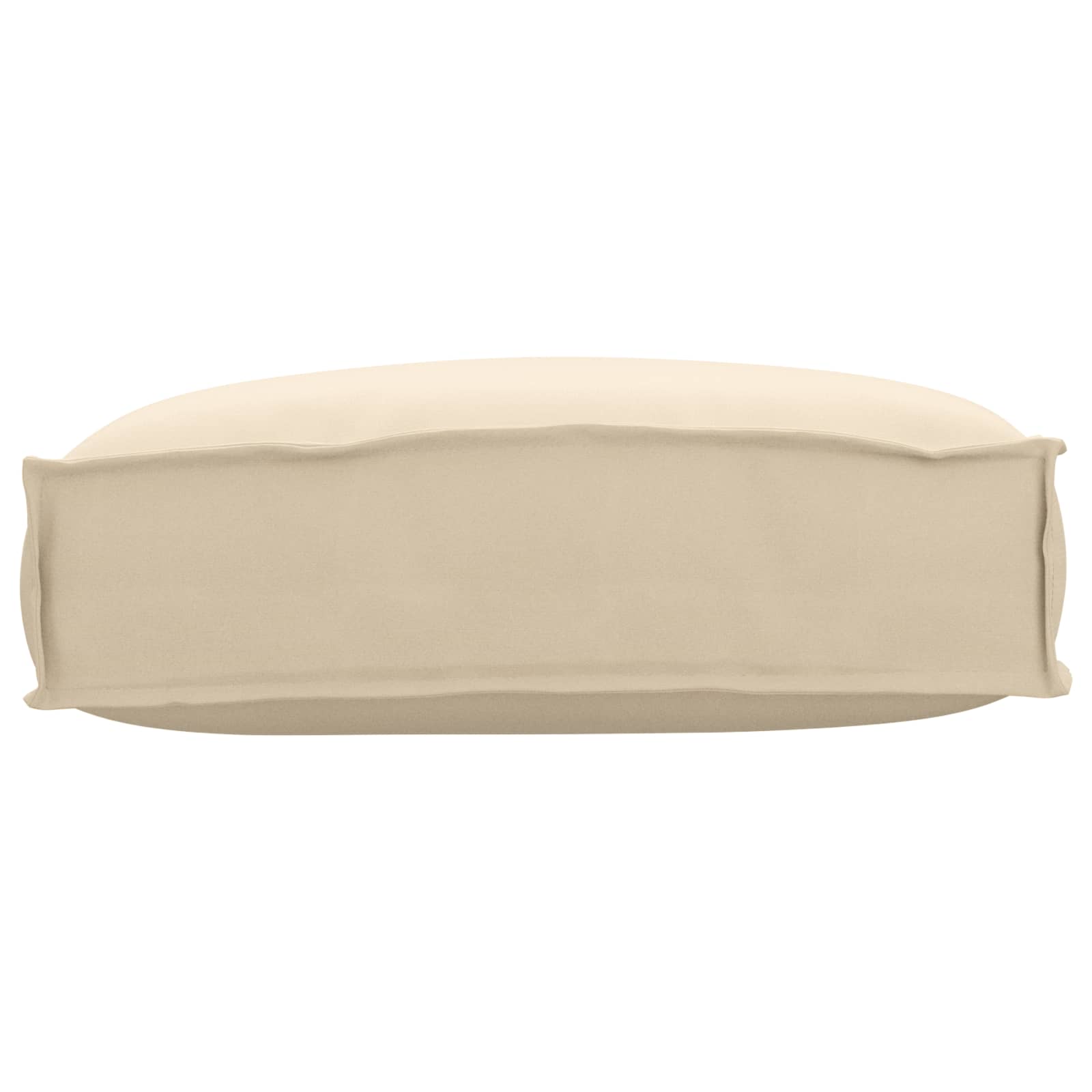Kissen Anthrazit 50 x 40 x 12 cm Oxford-Stoff