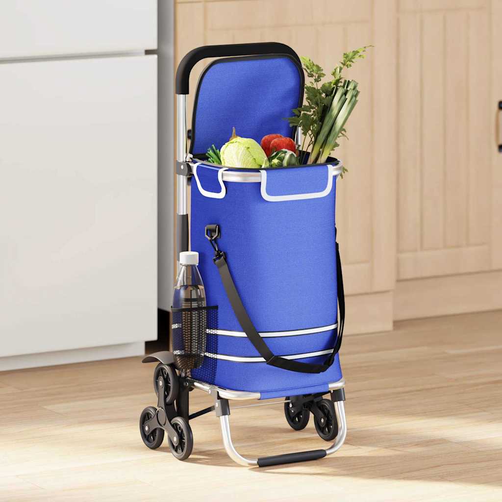 Einkaufswagen Schwarz 47 x 39 x 100,5 cm Oxford-stoff