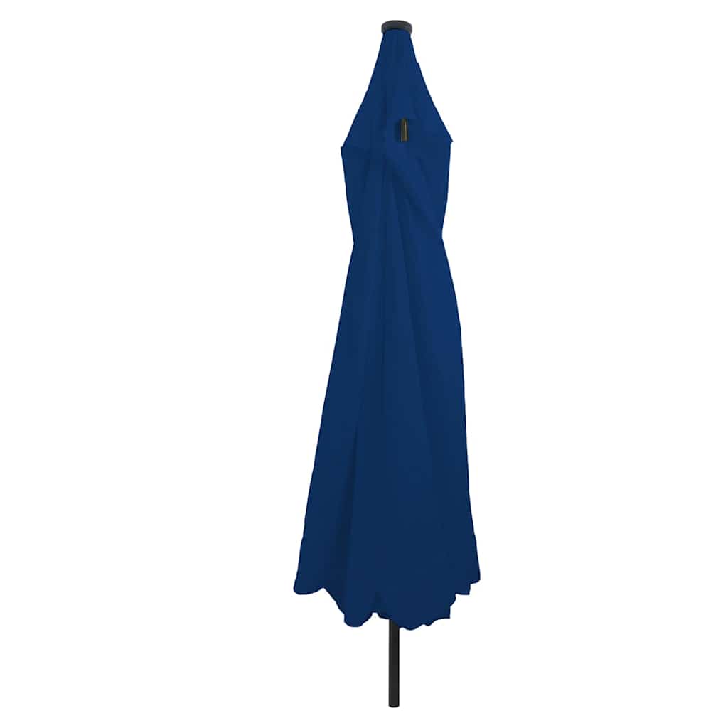 Garten-Sonnenschirm Sand und Anthrazit 395 x 395 x 245 cm