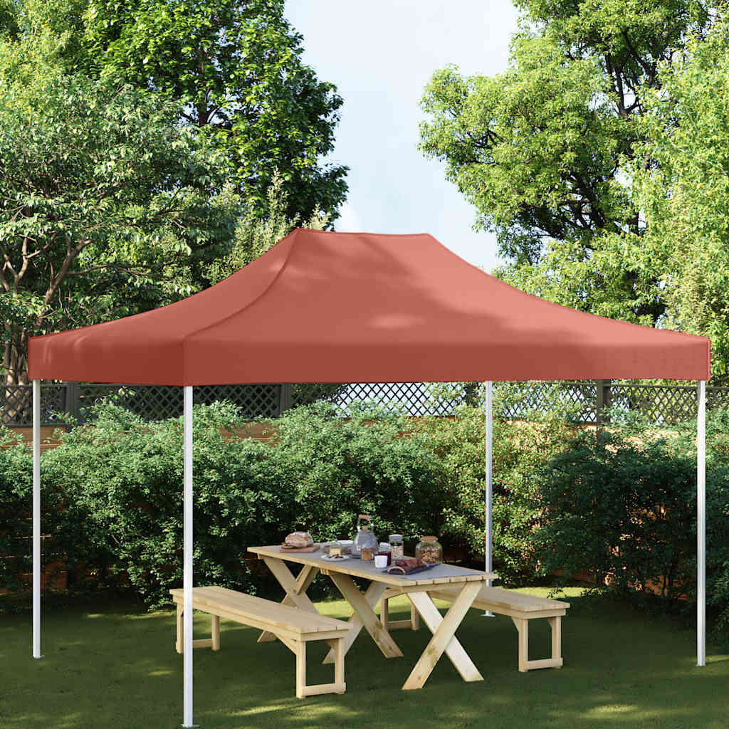 Partyzelt-Dach 3x3 m Beige 270 g/m²