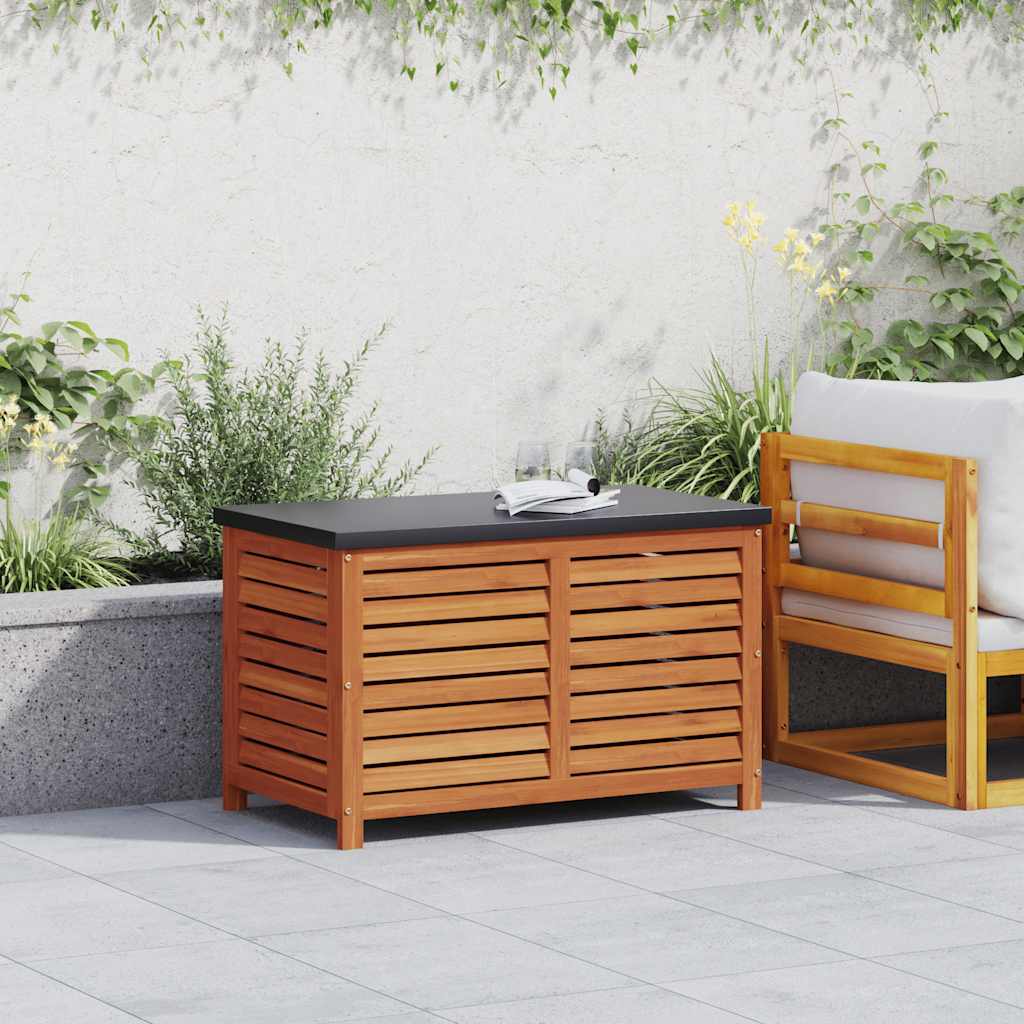 Gartenbox 60x50x55 cm Massivholz Eukalyptus
