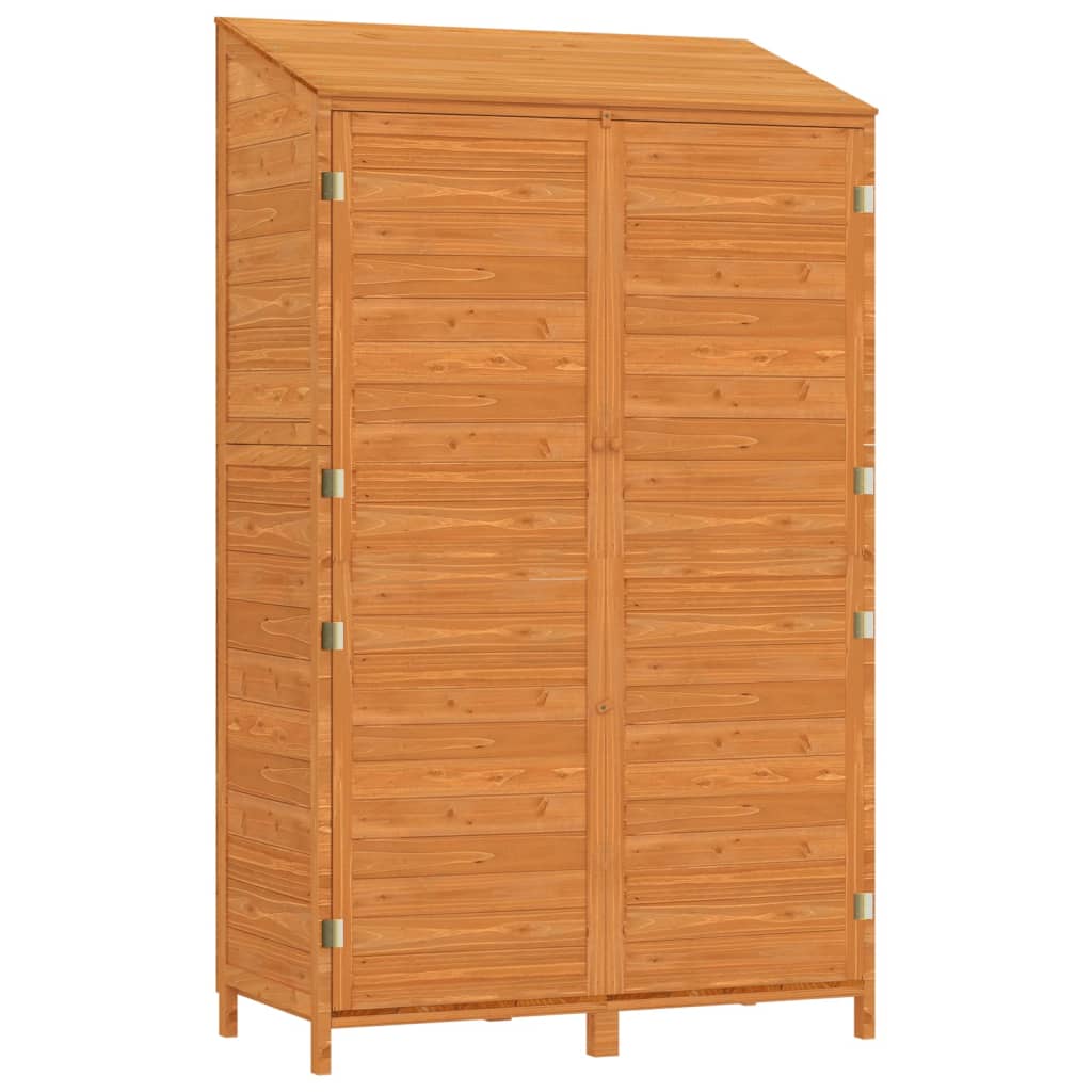 Geräteschuppen 55x52x174,5 cm Massivholz Tanne