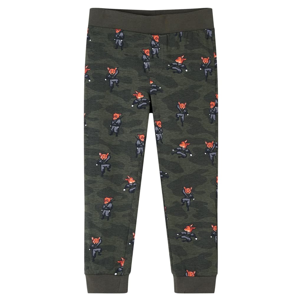 Kinderpyjama mit Langen Ärmeln Khaki 92