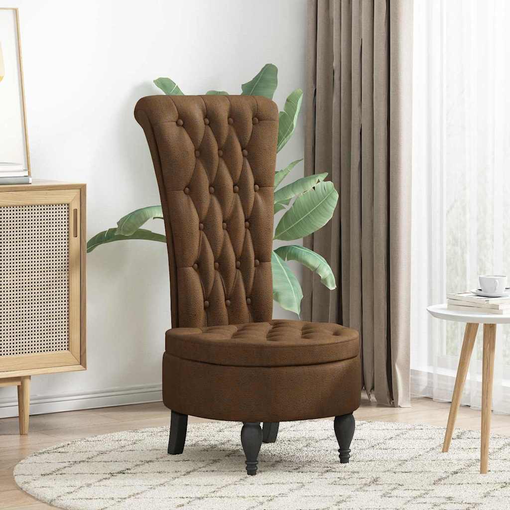 Schlafsessel Braun 56,5 x 70 x 110 cm Kunstwildleder