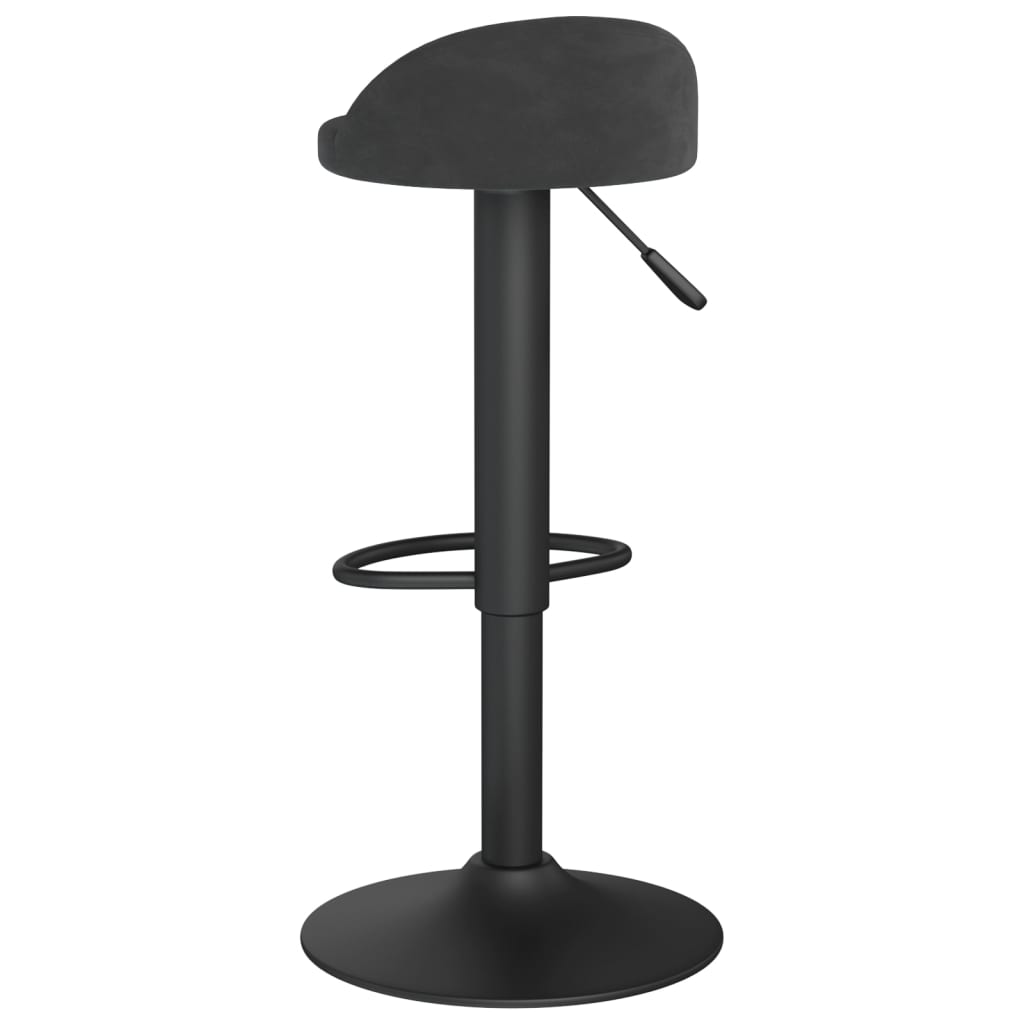 Barhocker Dunkelgrün Samt