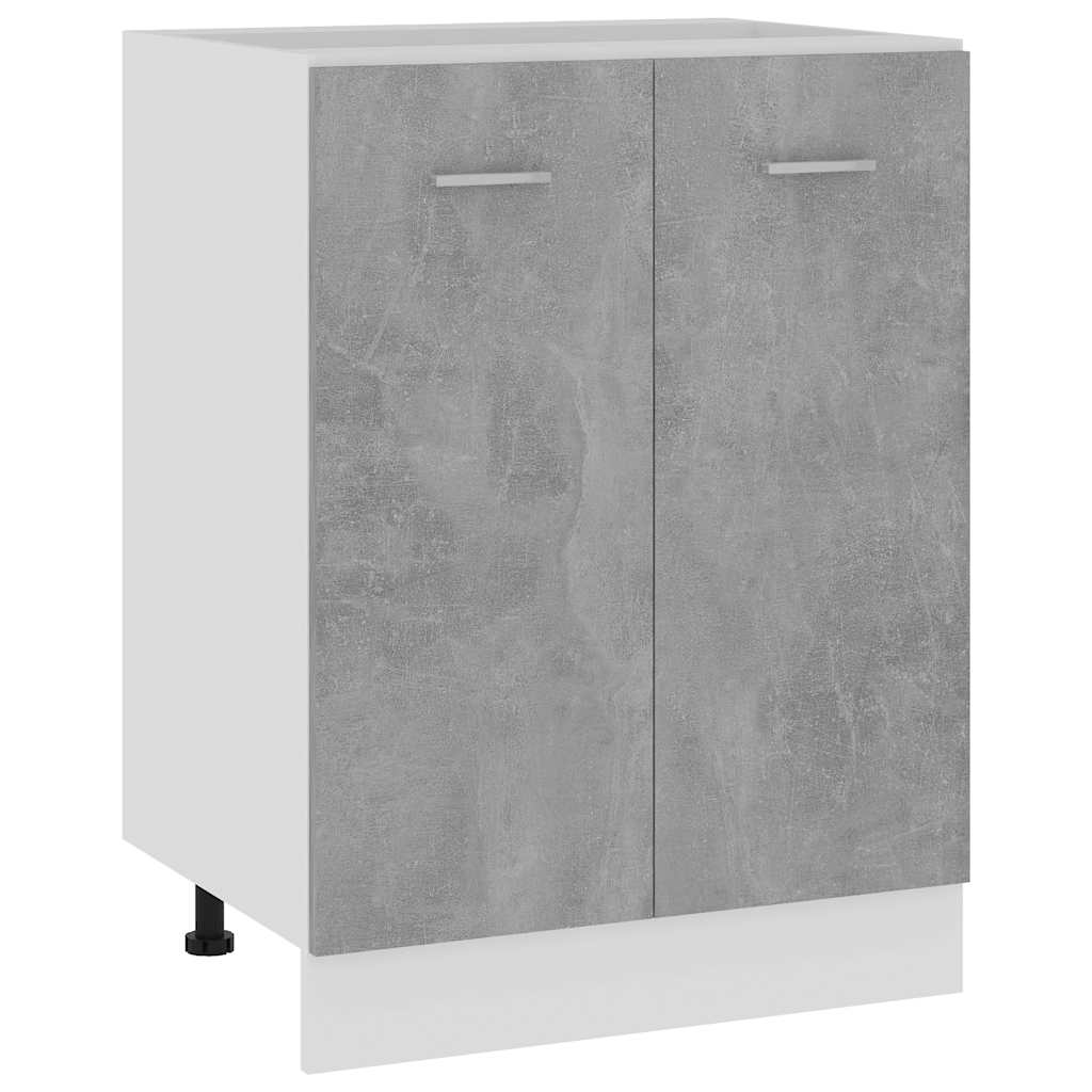 Unterschrank Lyon Weiß 60x46x81,5 cm Holzwerkstoff