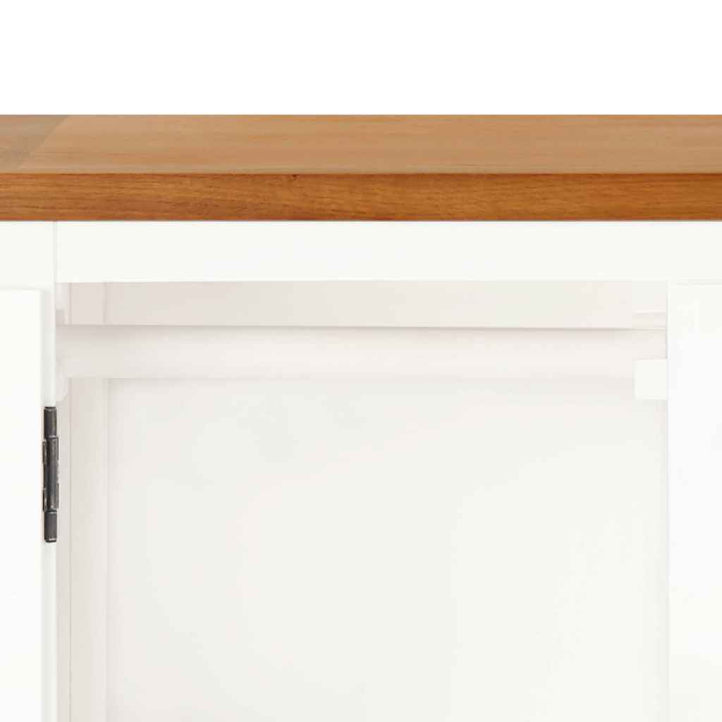 Kleiderschrank 76 x 52 x 105 cm Eiche Massivholz