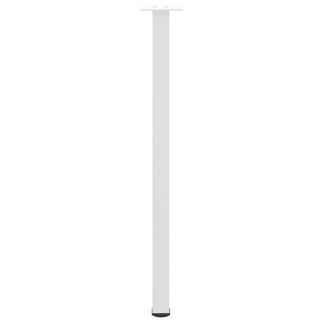 Bartischbeine 4 Stk. Schwarz 100-102 cm Stahl