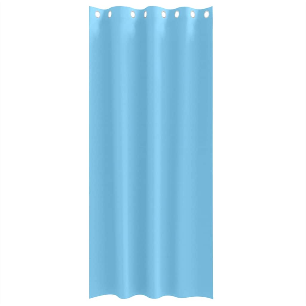 Verdunkelungs-Vorhänge mit Ringen 2 pcs Beige 140 x 140 cm