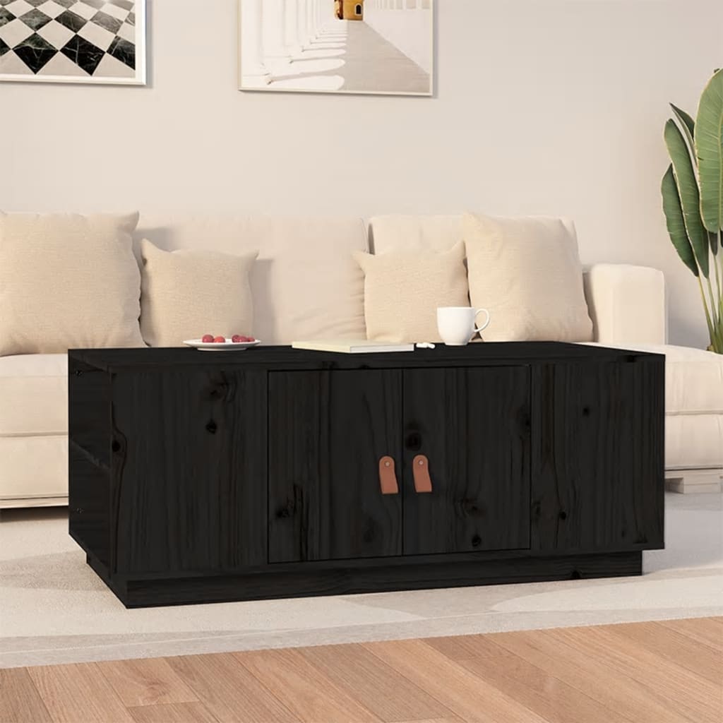 Couchtisch 100x50x41 cm Massivholz Kiefer